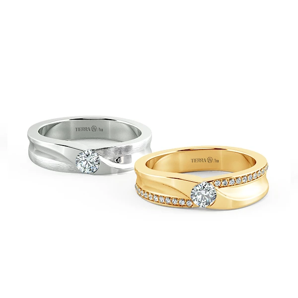 Diamond Wedding Band Set NCC3010 1